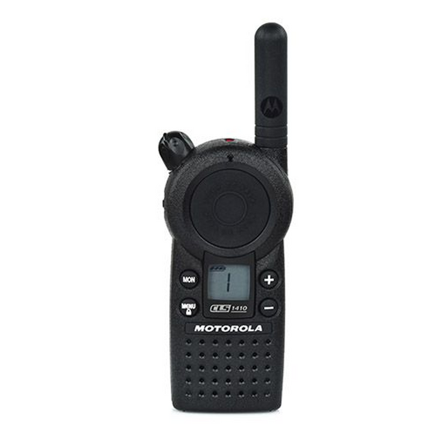 Motorola CLS1410 UHF (461–470MHz) Analog Portable Two-Way Radio