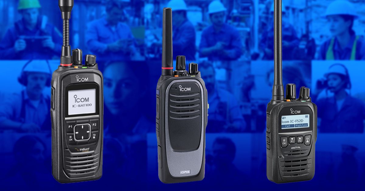 What Sets the Icom F200 Two-Way Radio Apart? – Atlantic Radio ...