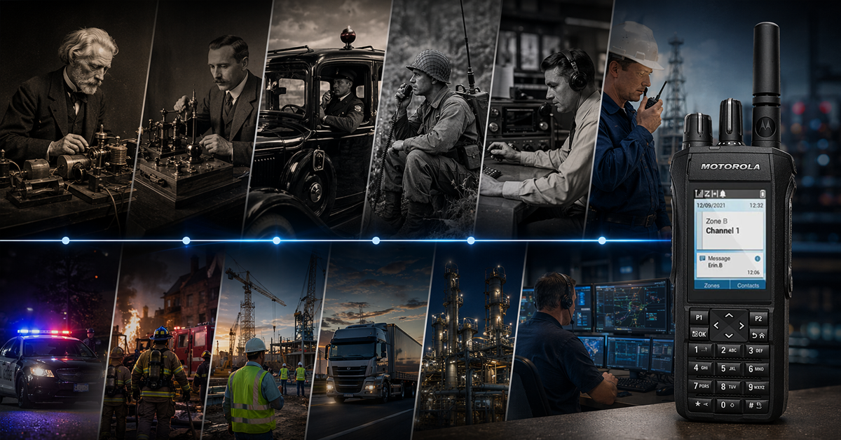 A Brief History of Two-Way Radios: From Early Invention to Modern Communication