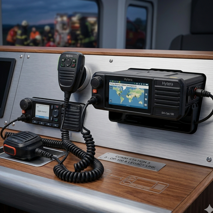 Hytera HYT-5105990000222A RD980 / MD780 / HM780 Test Data Cable