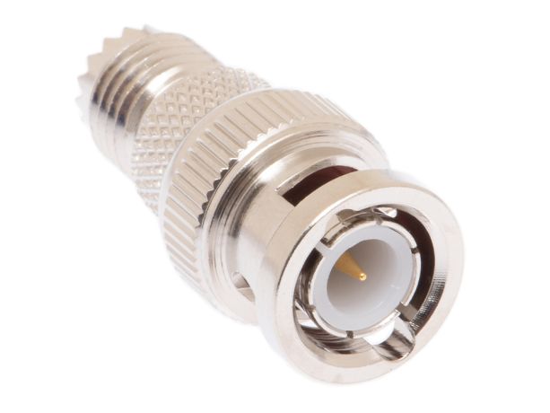 Atlantic Radio BNC Male to Mini UHF Female Adapter