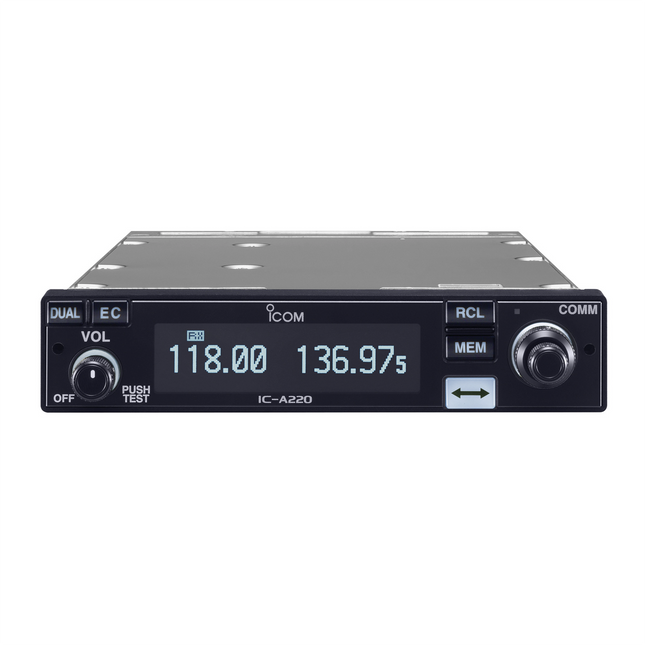 Icom A220 VHF Air Band Mobile | Intercom and OLED Display I Discontinued