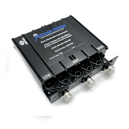 Atlantic Radio Duplexer - 50 Watt - 6 Cavity - UHF (380-520MHz)