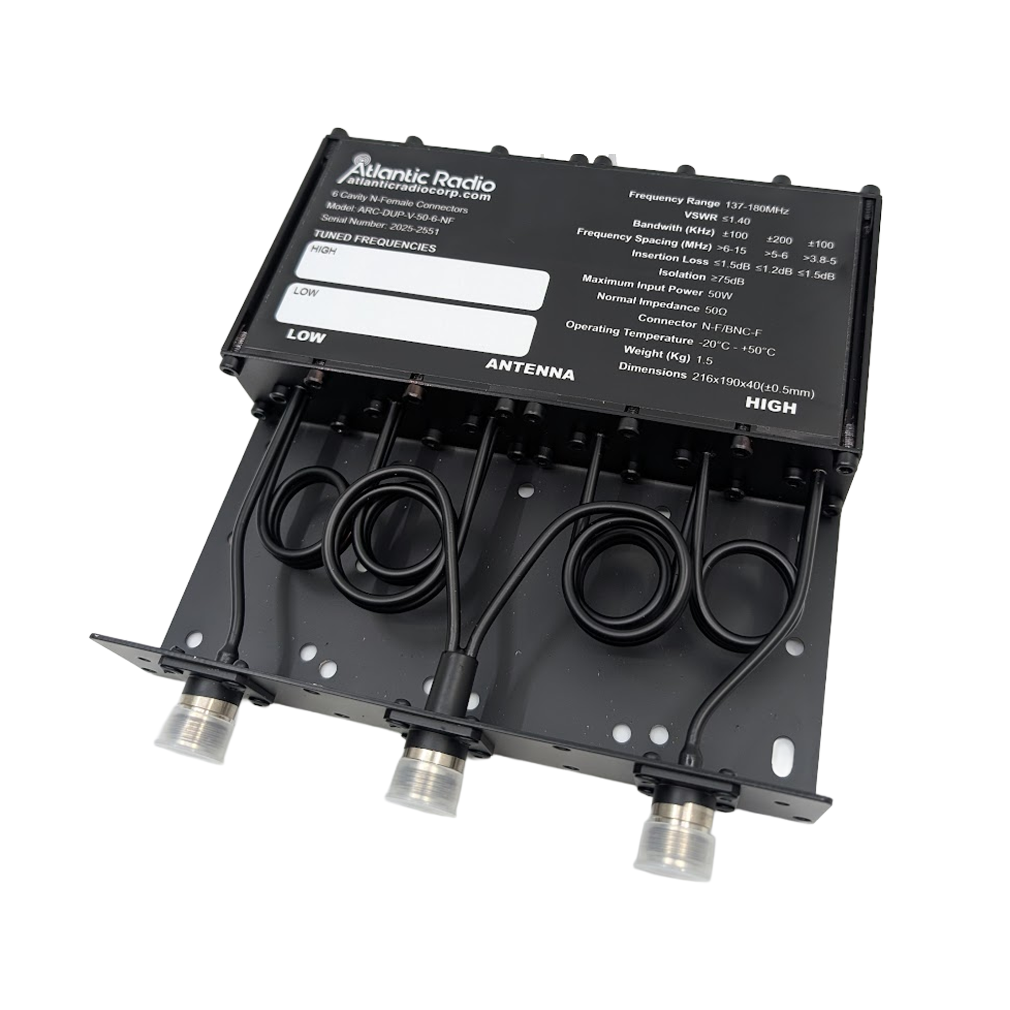 Intégration et réglage de duplexeurs pour répéteurs UHF Intégration et réglage de duplexeurs pour répéteurs UHF
