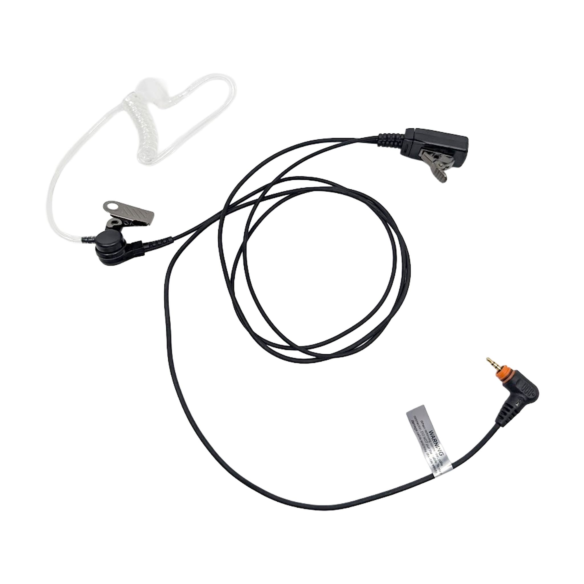Auricolare Acustico A Tubo D'aria Per Motorola DP2400 DP3441e XPR3300e MTP3150, Con Microfono E Pulsante PTT, Cavo Rinforzato Kevlar, Per Ambienti Rumorosi