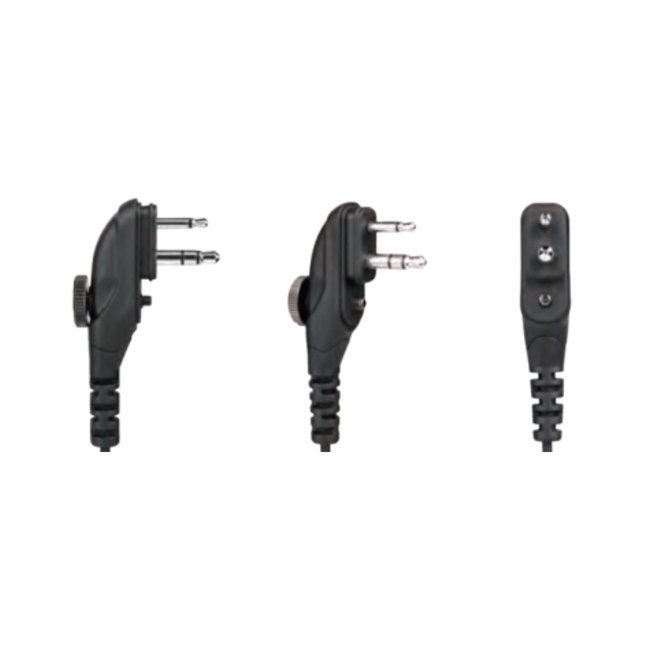 Atlantic Radio AR01S Acoustic Tube Earpiece 1-Wire PTT & Mic Cable