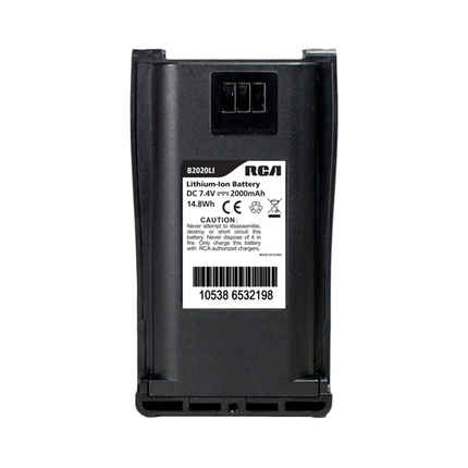 RCA B2020LI 2000mAh High Capacity Lithium-Ion Battery Pack