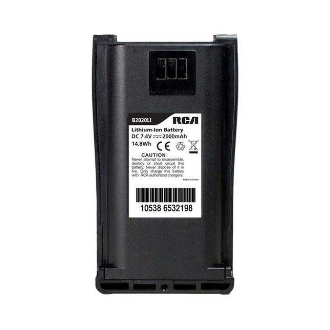 RCA B2020LI 2000mAh High Capacity Lithium-Ion Battery Pack