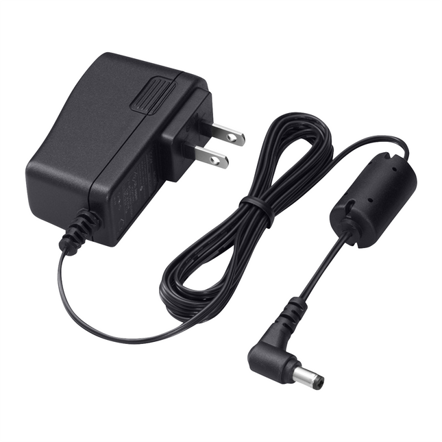 The Icom BC123SA US plug straight-angle 100-240V AC power adapter for rapid charger bases.