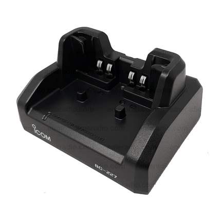 Icom BC227 Rapid Desktop Charger with Trickle Mode
