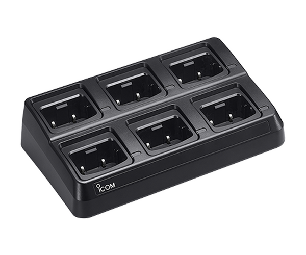 Icom BC238 6-Unit Rapid Gang Charger Base for M37 Marine Radio