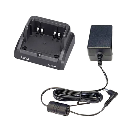 Icom BC241 Rapid charger with Multi-Plug AC adapter for SAT100