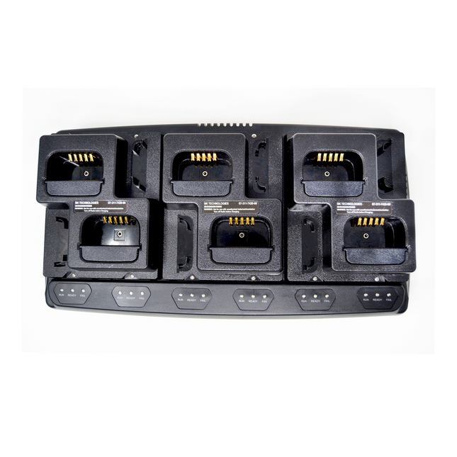 BK Technologies BKR0300 6-Bay SURPASS Multibay Desktop Charger