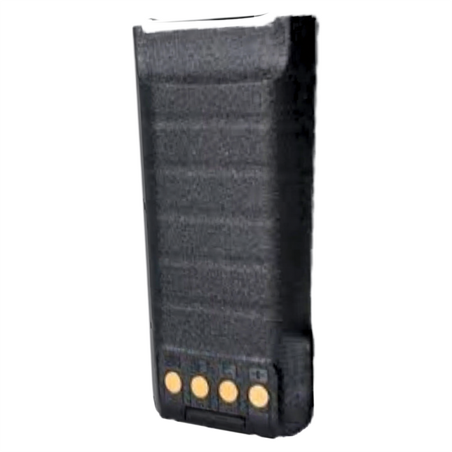 Side profile view of the compact IP68 rated Hytera BL2415-Ex battery pack.