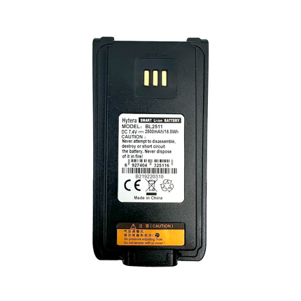 Hytera BL2511 Smart Li-Ion Battery (2500mAh) for PD982i Radio