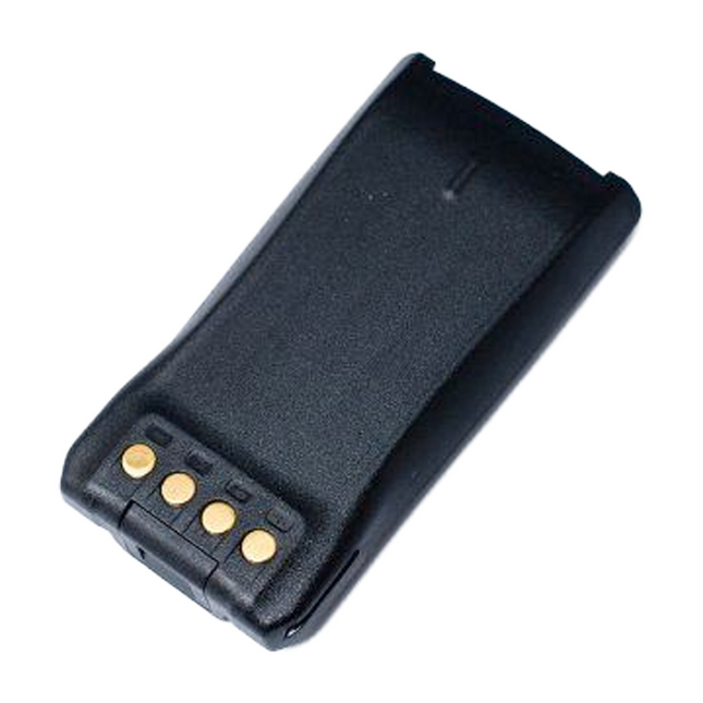 Profile view of the genuine Hytera BL3001 replacement battery pack highlighting the structural alignment grooves.