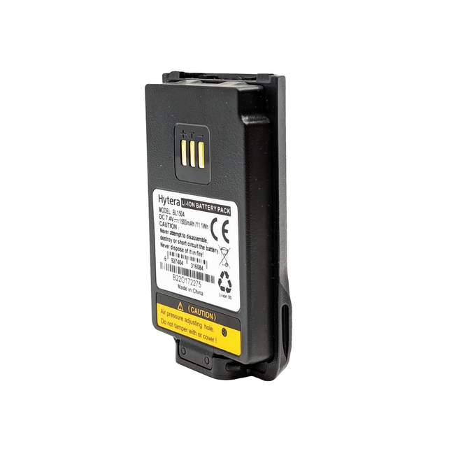 Hytera BL1504 Battery for Hytera Portable Two Way Radio - Lithium Ion (1500mAh)