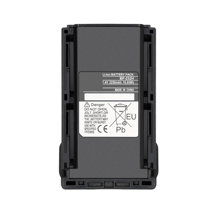 Icom BP232H Lithium-Ion Battery - 2300mAh with IPX4 Water Resistance
