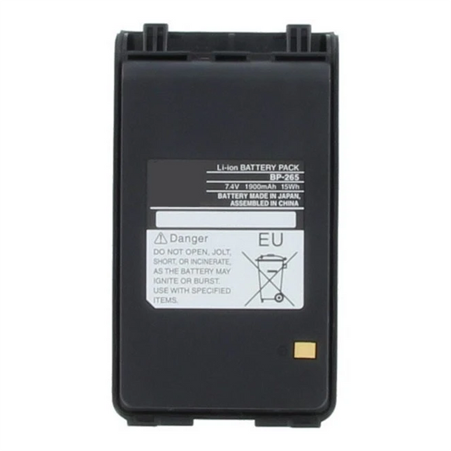 Icom BP265 Lithium Ion Battery (1900mAh) for F3001 & F4001
