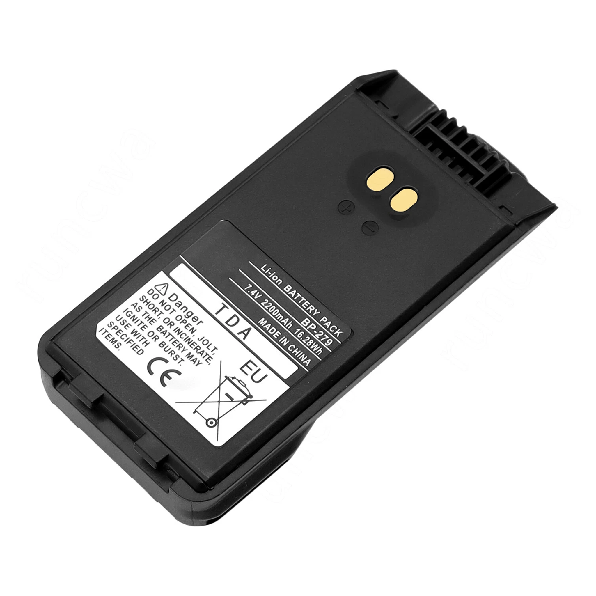 Icom BP279 Replacement Battery | 1485mAh Li-Ion for F1000 & F2000 Seri Icom BP279 Replacement Battery | 1485mAh Li-Ion for F1000 & F2000 Seri