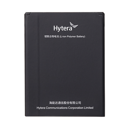 Black rectangular Hytera BP4901 lithium polymer battery