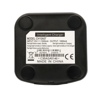 Hytera CH10A07 Single-Unit Desktop Charger | PD4, PD5, PD6, PD7, PD9