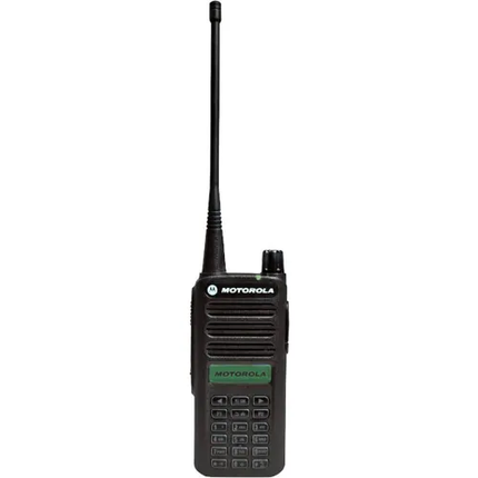 Motorola CP100d Portable Two-Way Radio Full Keypad and Display