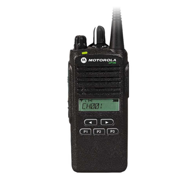 Motorola CP185 UHF (435-480 MHz) Portable Two-Way Radio | End-of-Life