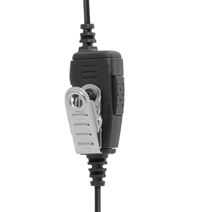 Atlantic Radio DR1W-H5 1-Wire D-Ring Earpiece - Clear and Comfortable
