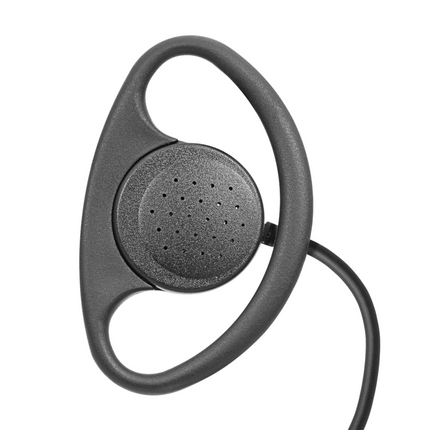 Atlantic Radio DR1W-H5 1-Wire D-Ring Earpiece - Clear and Comfortable