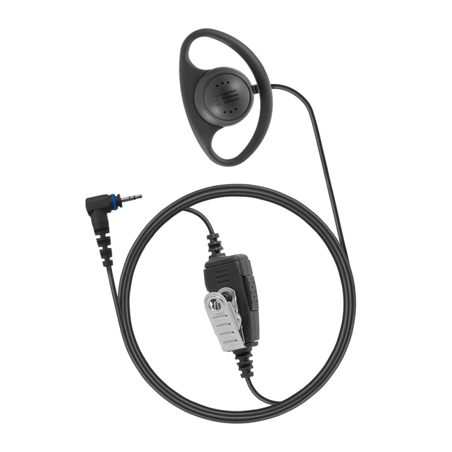 Atlantic Radio DR1W-H8 1-Wire D-Ring Earpiece - For Hytera Two-Way Radios