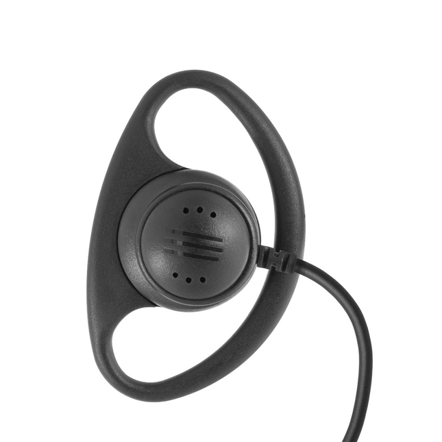 Atlantic Radio DR1W-S3A 1-Wire D-Ring Earpiece with In-Line PTT