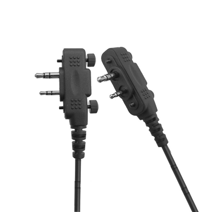 Atlantic Radio DR1W-S3A 1-Wire D-Ring Earpiece with In-Line PTT