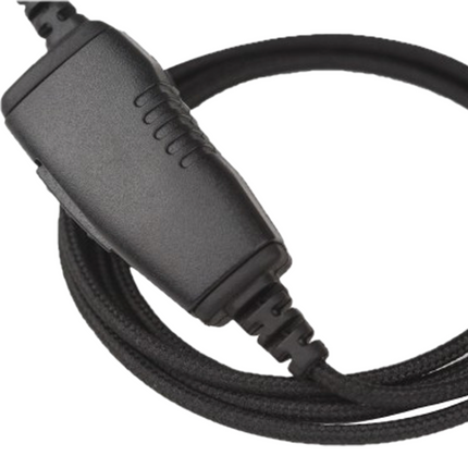 Atlantic Radio DRA+1W-H8 D-Ring 1-Wire Earpiece