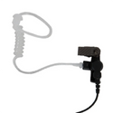 Écouteur Mono Professionnel 3,5 Mm - Tube Acoustique Transparent Avec Clip - Pour Radio PMR, Sécurité, Moto - 9