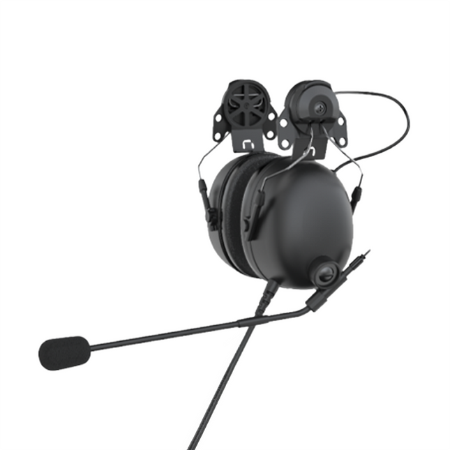 Hytera ECN50-P Helmet Heavy-Duty Headset with Noise-Cancelling Microphone