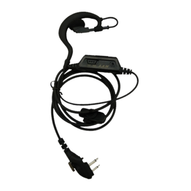 Hytera EHM18-A C-Style Earpiece with In-line PTT/Mic and VOX Switch
