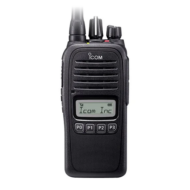 Icom F1000S VHF Analog Handheld Two-Way Radio with Display and Limited Keypad