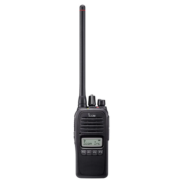 Icom F1000S VHF Analog Handheld Two-Way Radio with Display and Limited Keypad