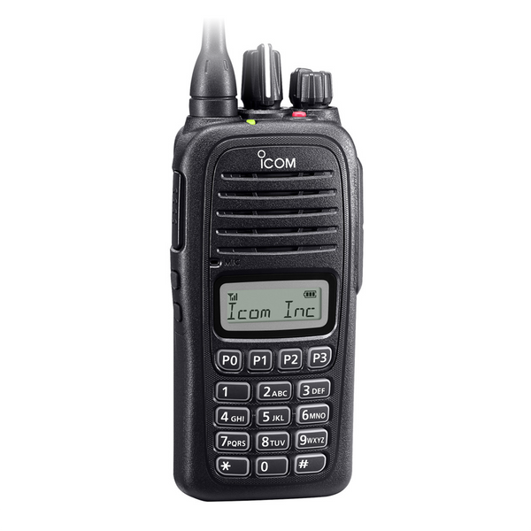 Icom F2000T UHF Portable Two-Way Radio with Display & Full Keypad