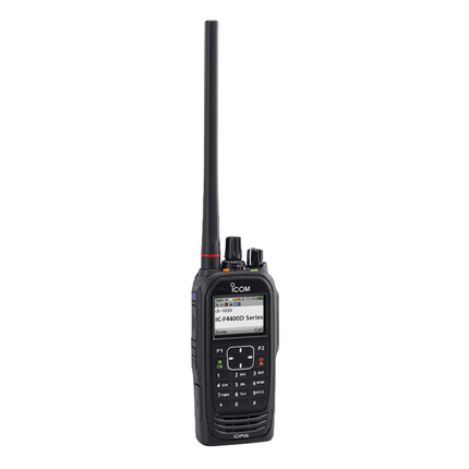 Icom F4400DT UHF (400-512MHz) Portable Two-Way Radio | Keypad and Display
