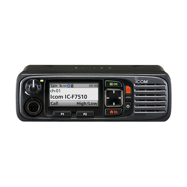 Icom F7510 VHF (136-174MHz) P25 Mobile Two-Way Radio | GPS & Bluetooth