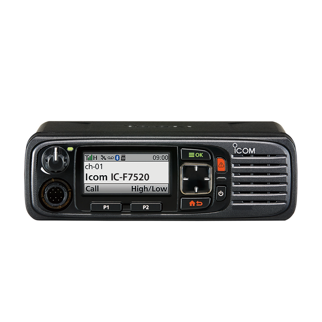 Icom F7520 UHF P25 Mobile Two-Way Radio - Next Generation for Public Safety