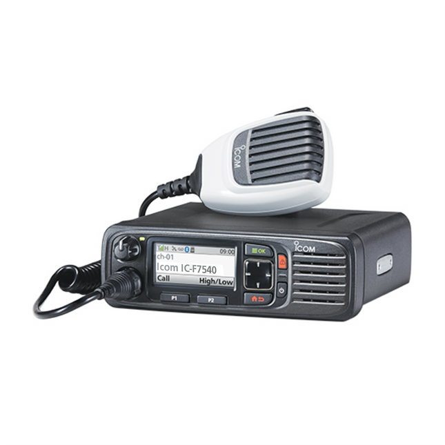 Icom F7540 (700/800MHz) P25 Mobile Two-Way Radio - Next Generation for Public Safety