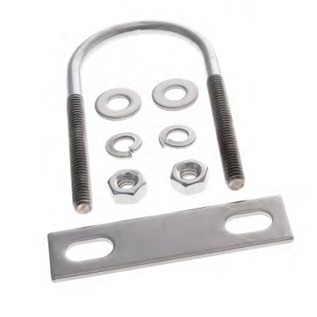 TE Connectivity FM1-L Light-Duty U-bolt Mounting Kit for Fiberglass Antennas