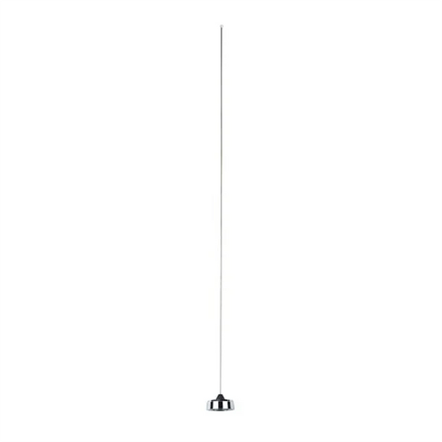 Motorola HAD4007A quarterwave stainless steel antenna whip rod profile.