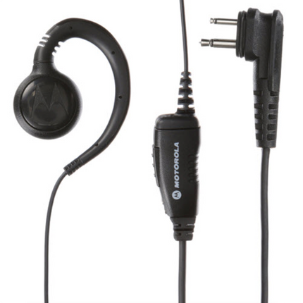Motorola HKLN4604B Radio Earpiece - Swivel Earpiece with In-line Mic and PTT
