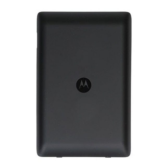Front exterior view of the genuine Motorola HKLN4620A extended-capacity battery door cover for LEX L10.