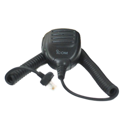 Icom HM152 Rugged Mobile Hand Microphone with Dust-Proof PTT Switch