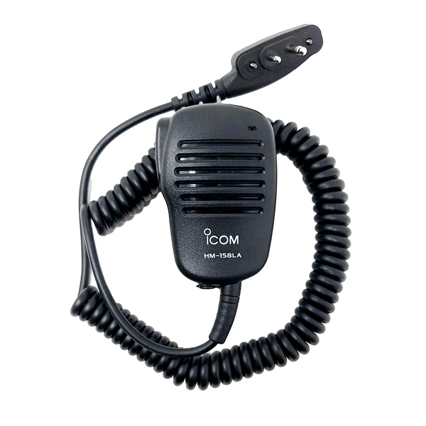 Icom HM158LA Compact Speaker Microphone With Revolving Clip And